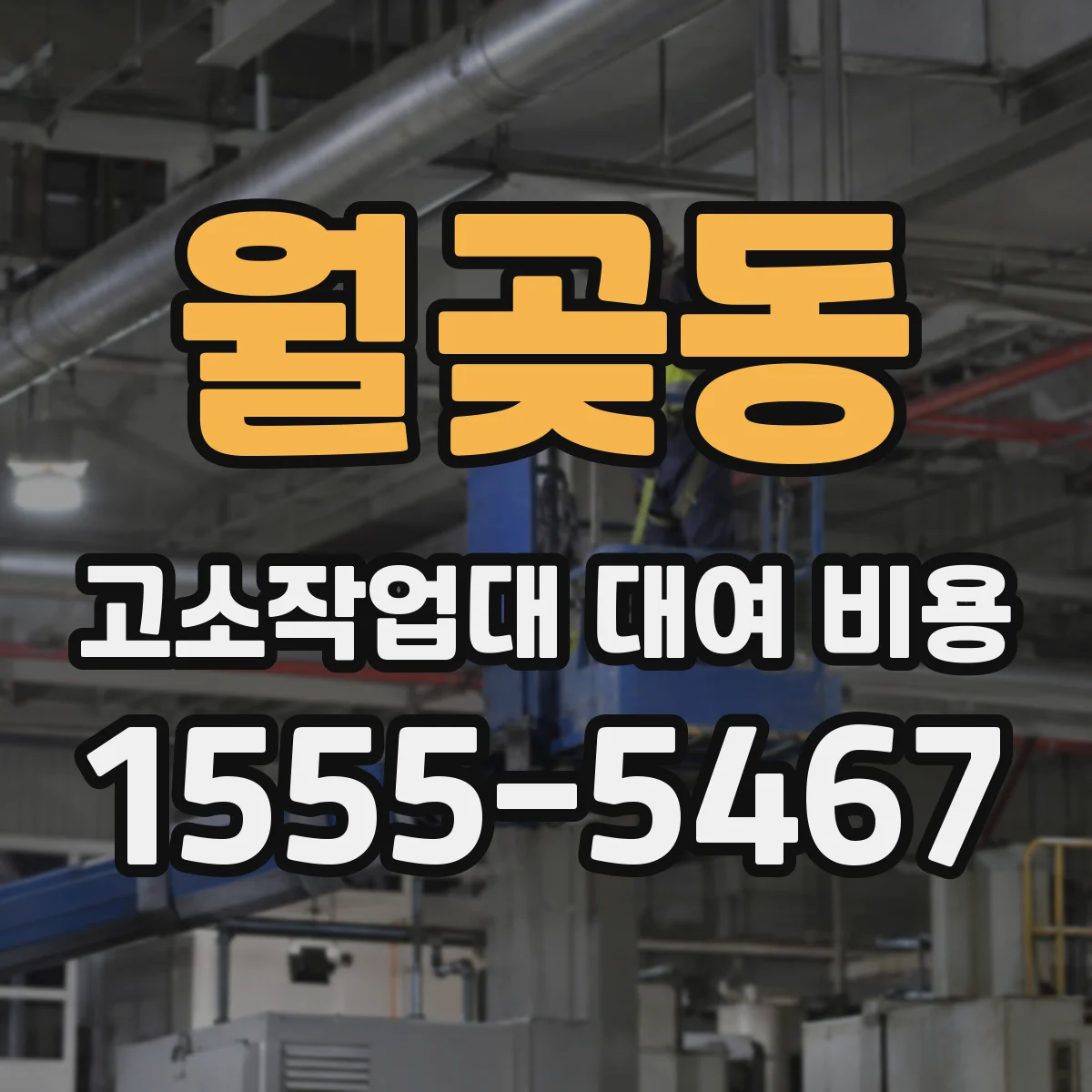 월곶동 고소작업대 대여 비용