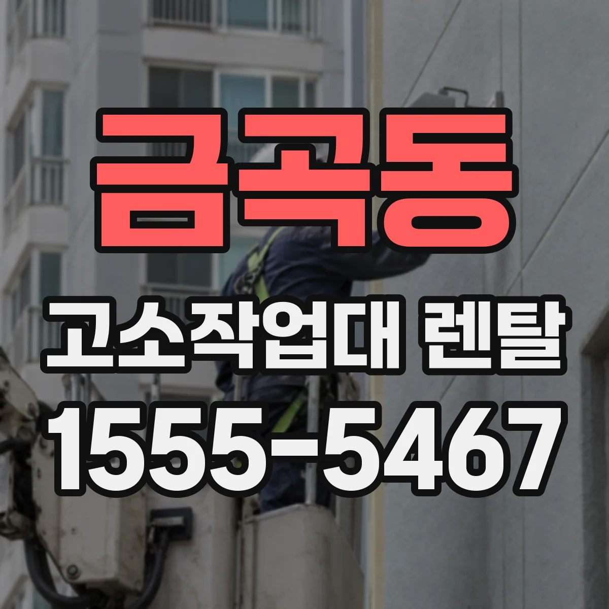 금곡동 고소작업대 렌탈