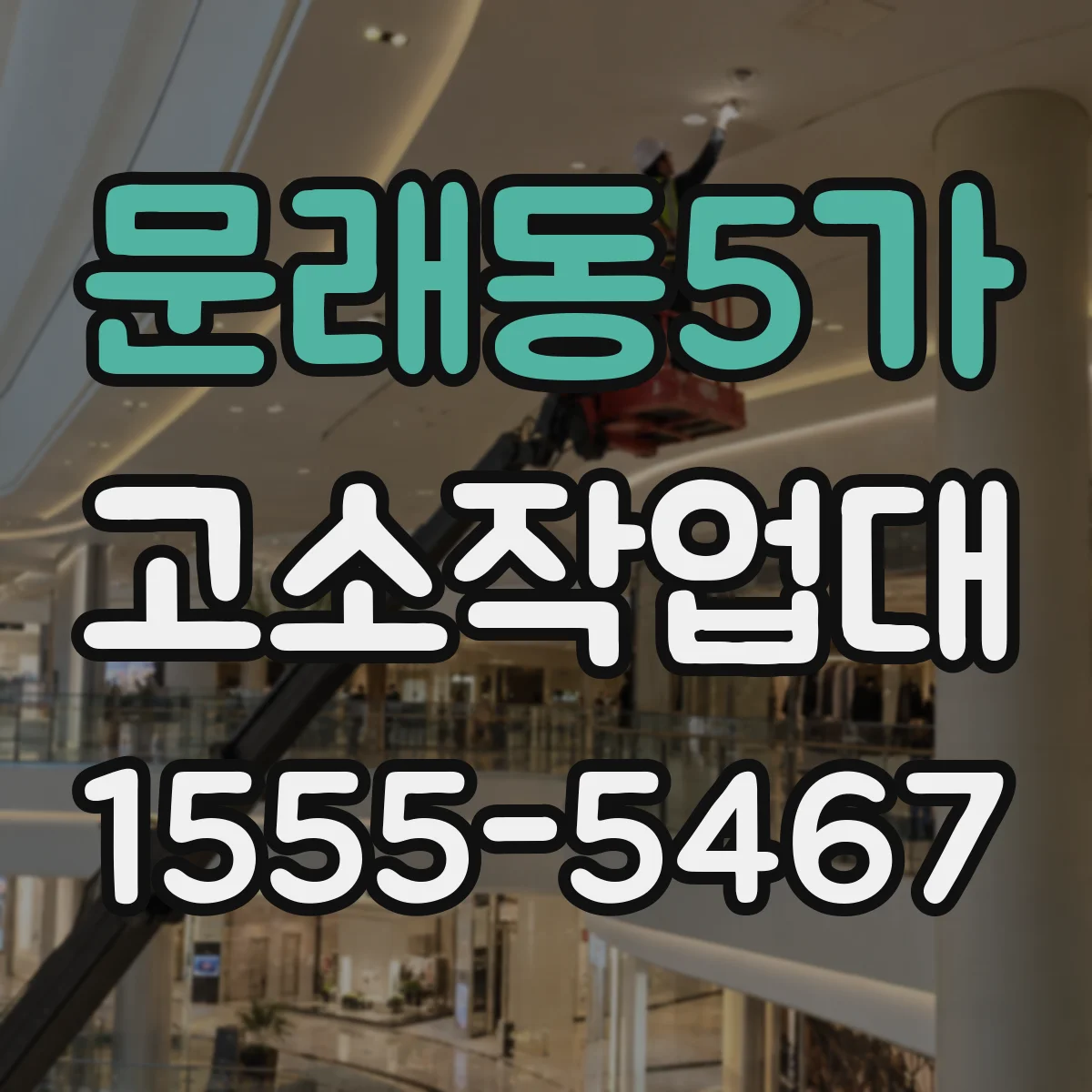 문래동5가 고소작업대