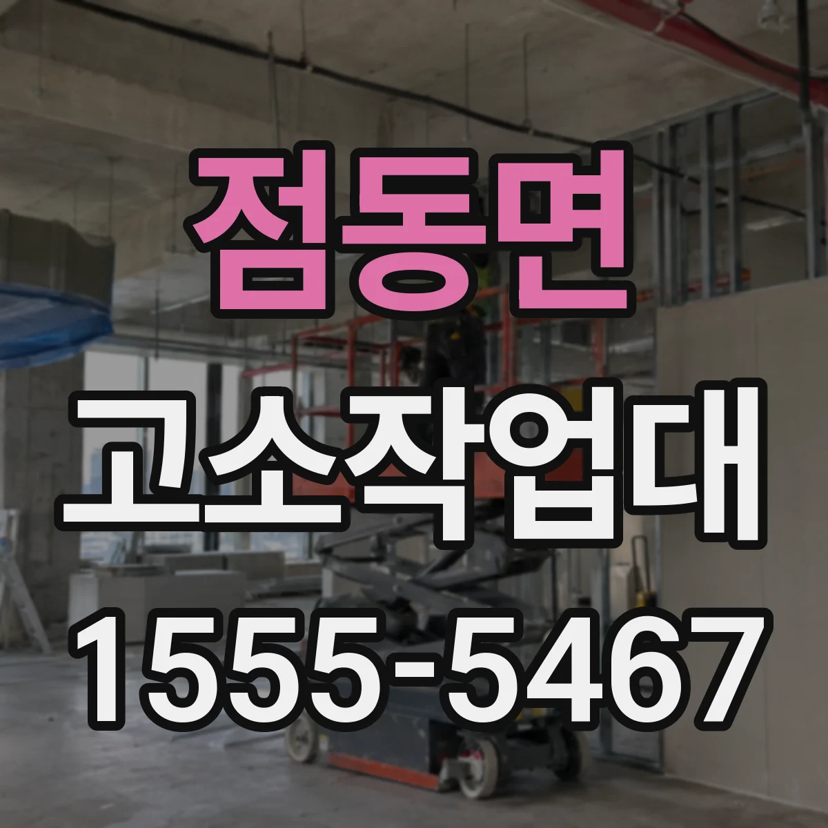 점동면 고소작업대