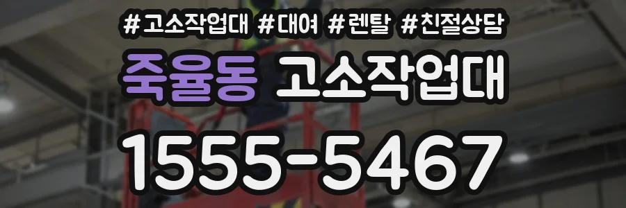 죽율동 고소작업대
