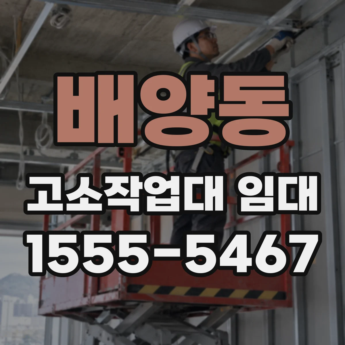 배양동 고소작업대 임대