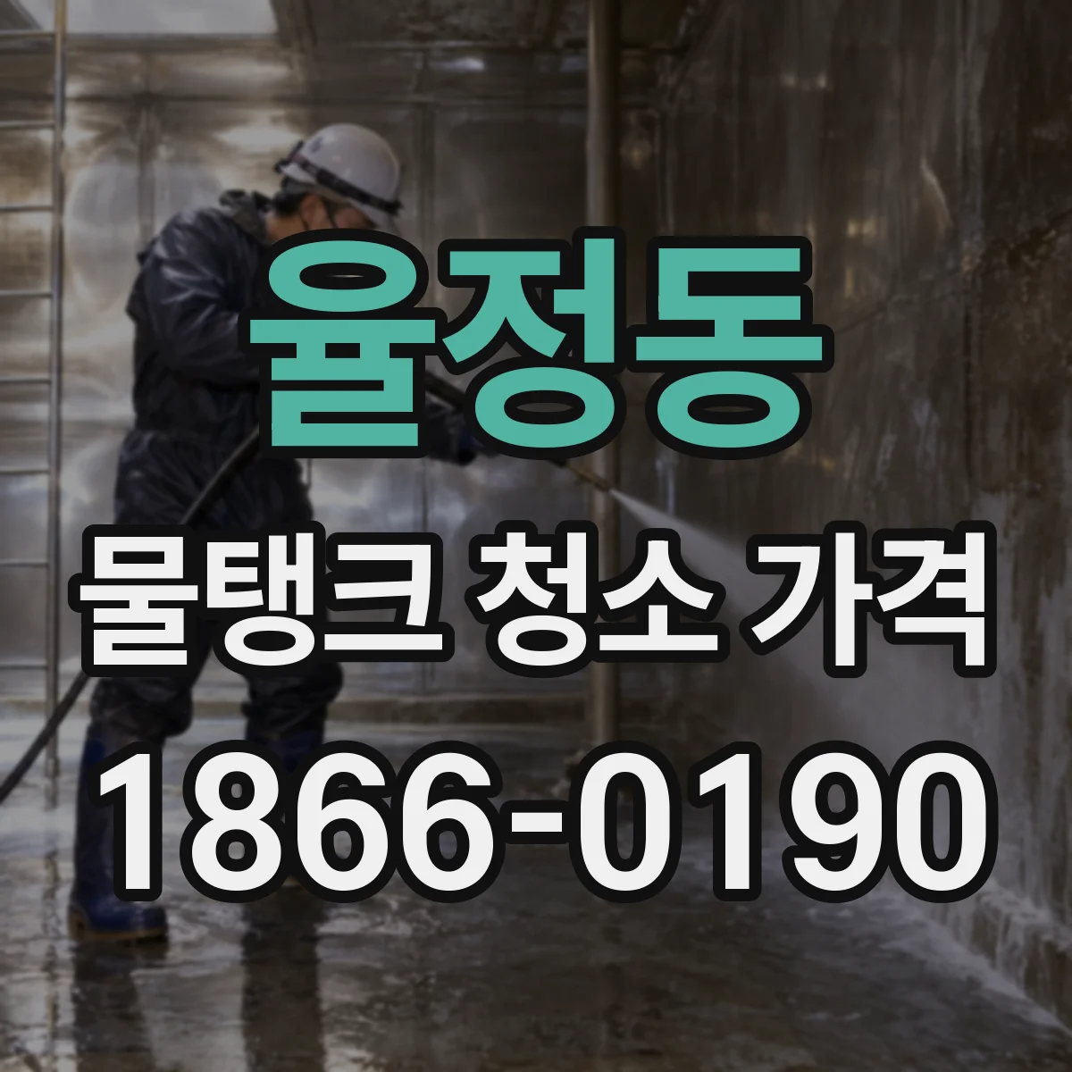 율정동 물탱크 청소 가격