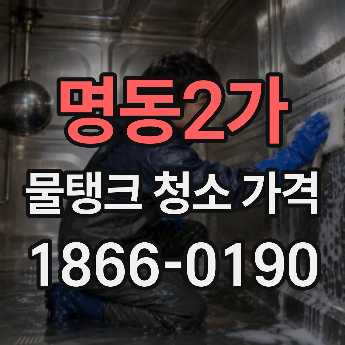 명동2가 물탱크 청소 가격