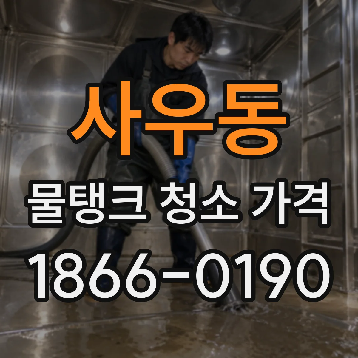 사우동 물탱크 청소 가격