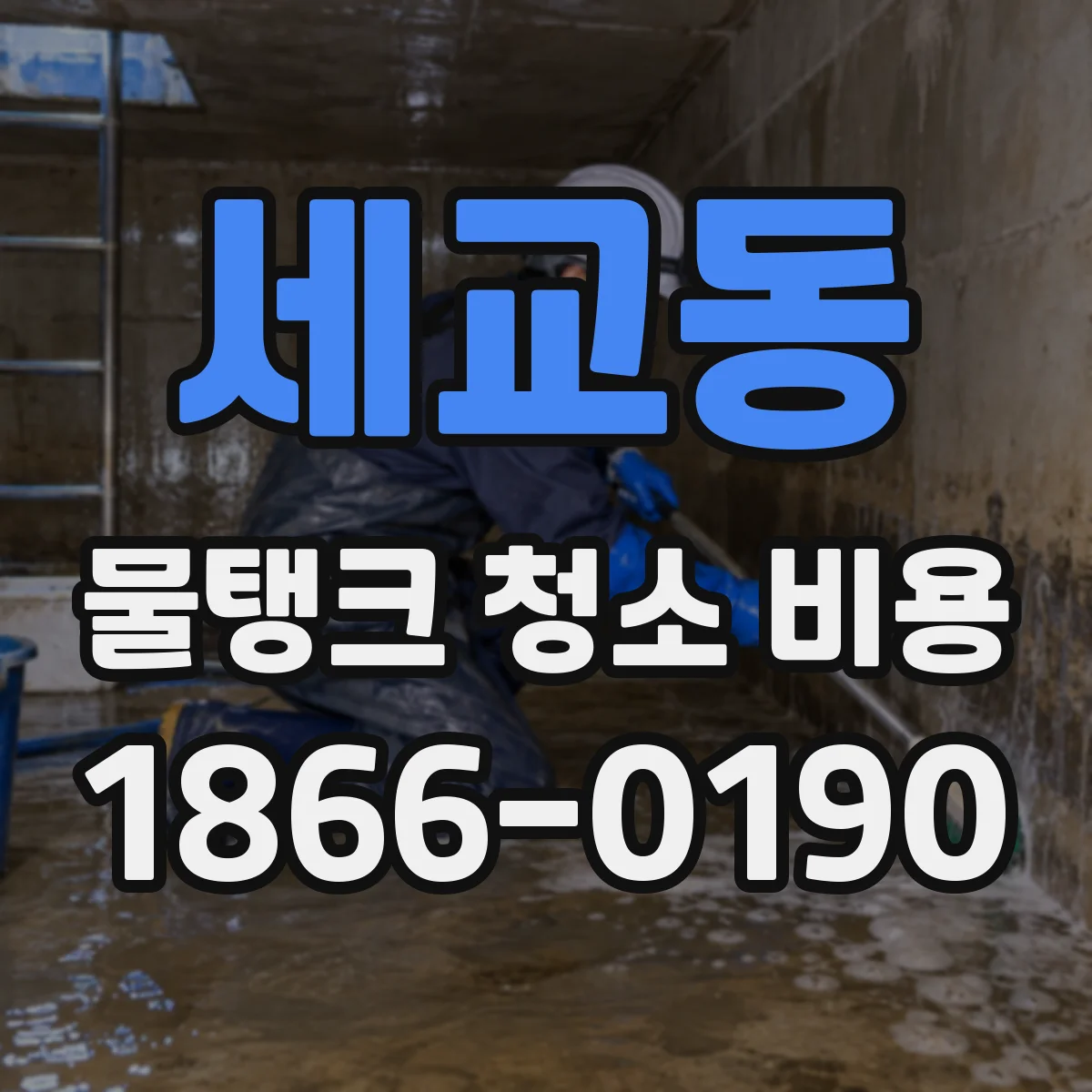 세교동 물탱크 청소 비용