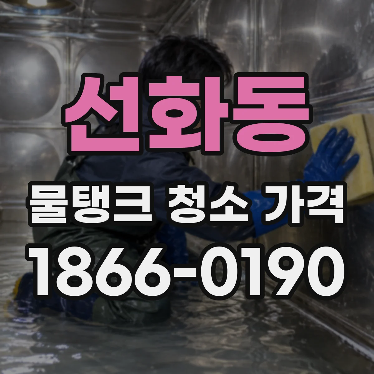 선화동 물탱크 청소 가격