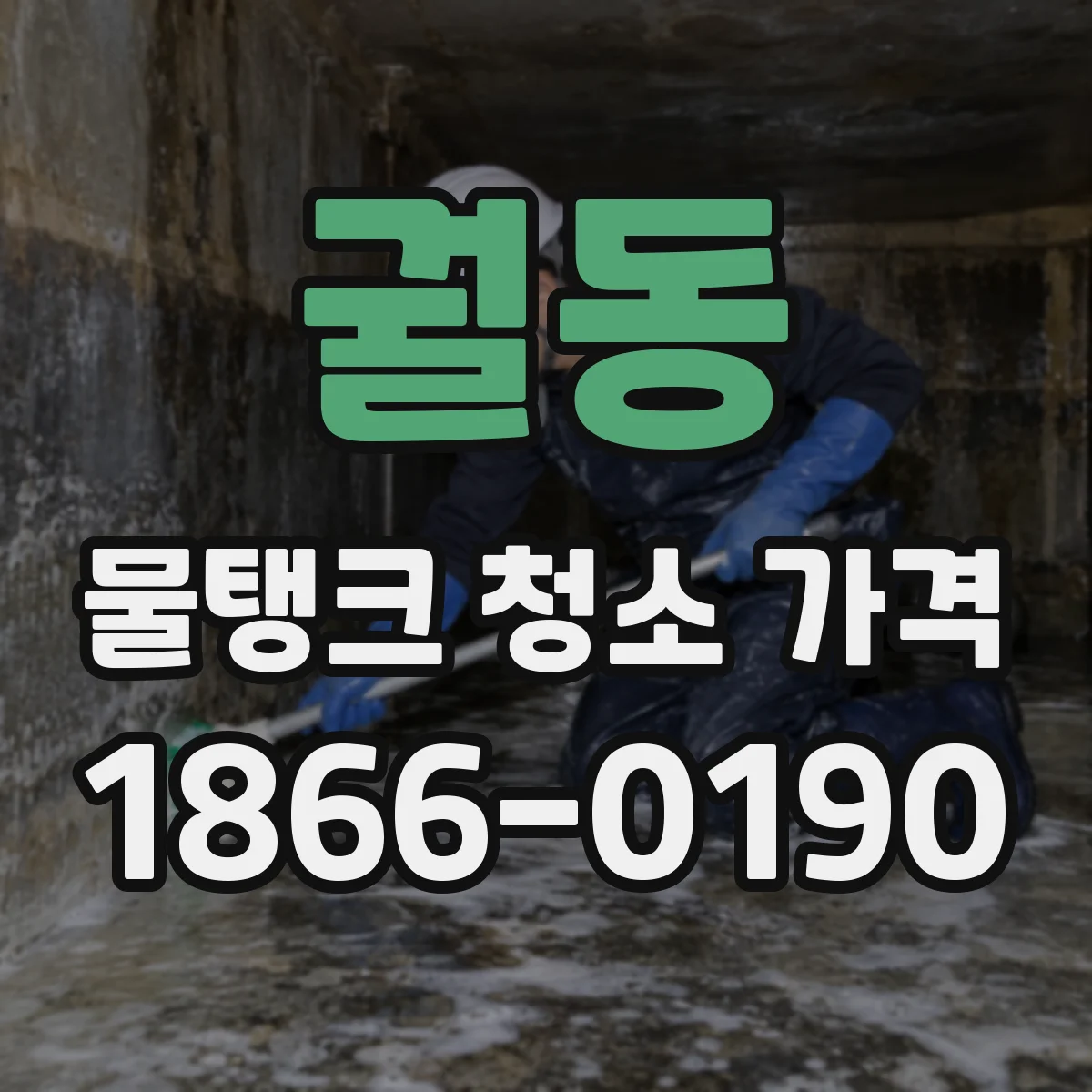 궐동 물탱크 청소 가격