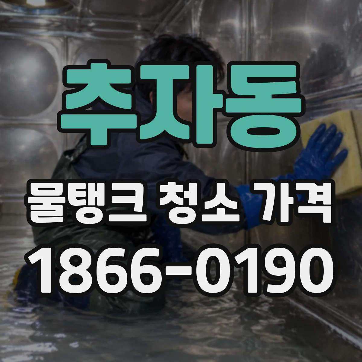 추자동 물탱크 청소 가격