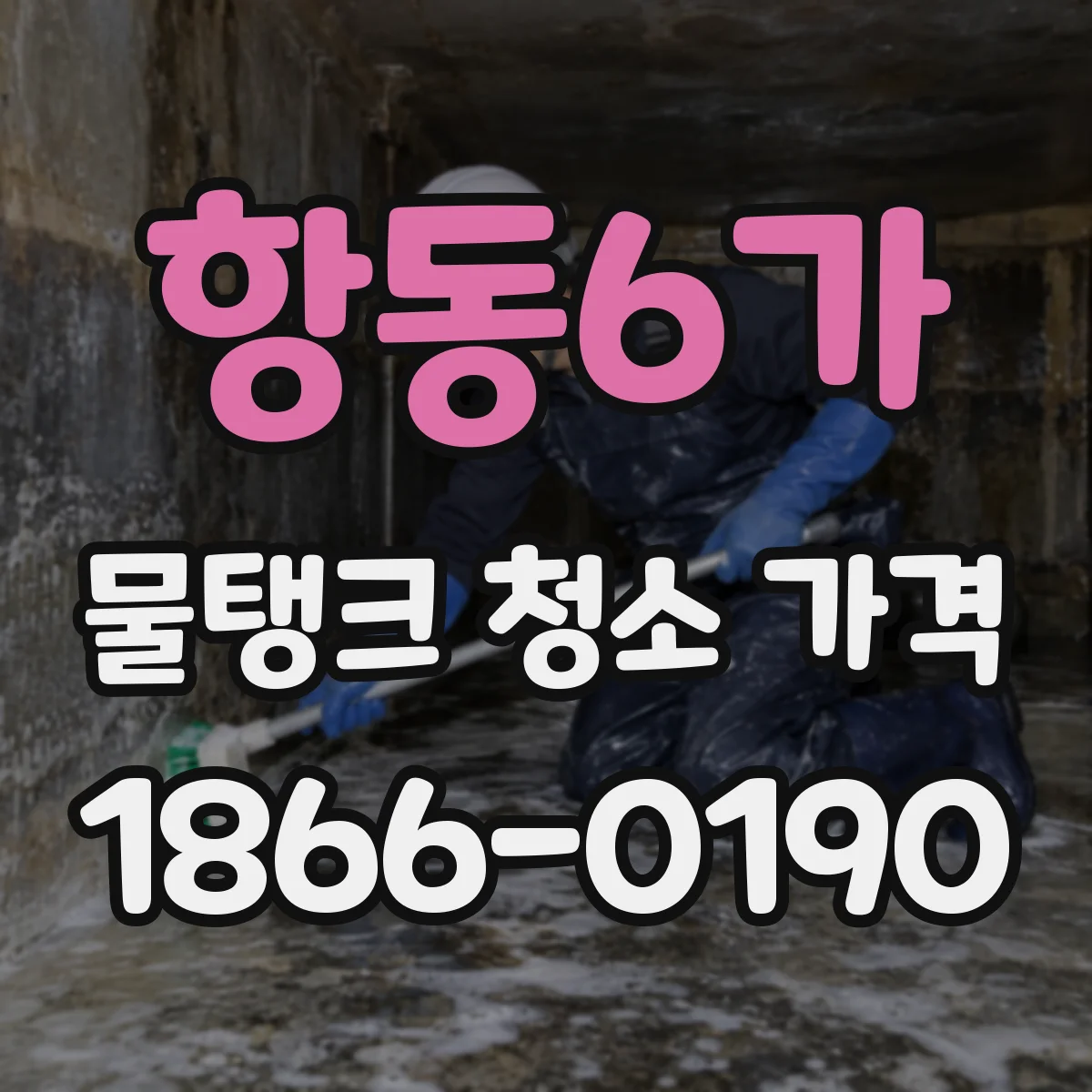 항동6가 물탱크 청소 가격