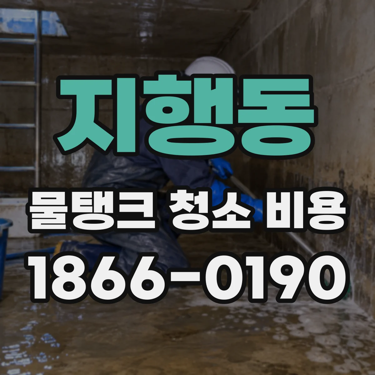 지행동 물탱크 청소 비용