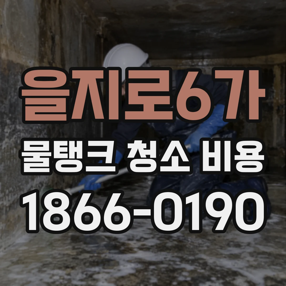 을지로6가 물탱크 청소 비용