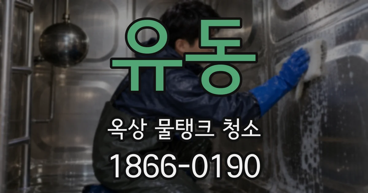 유동 옥상 물탱크 청소