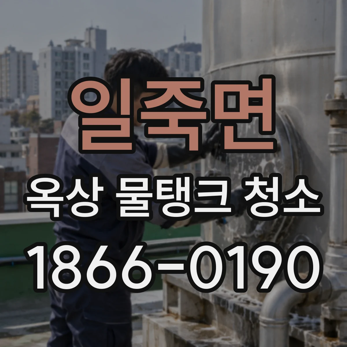 일죽면 옥상 물탱크 청소