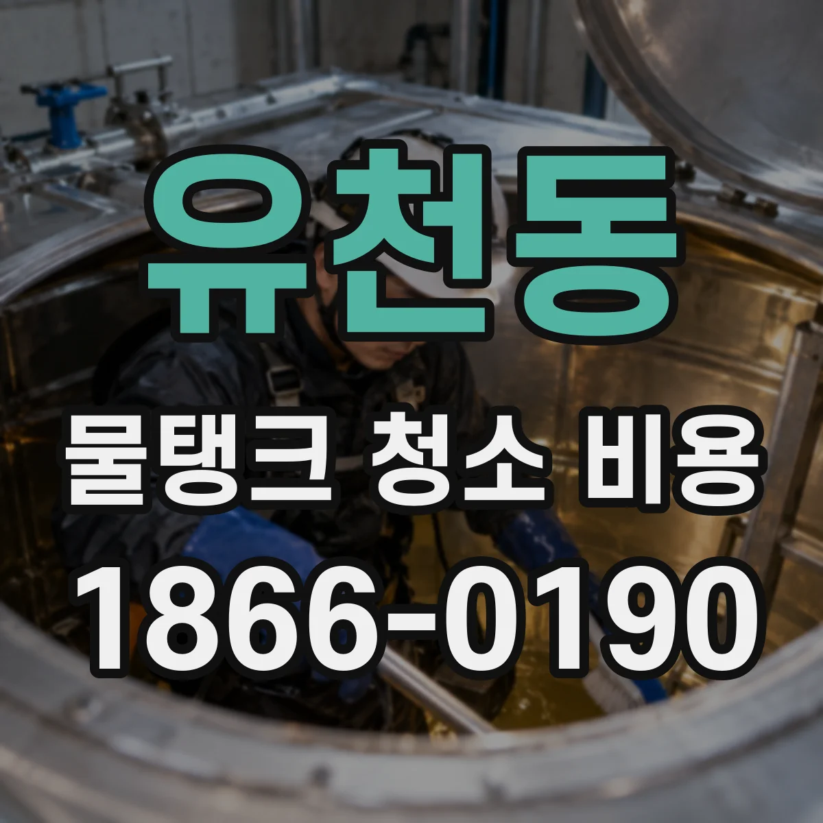 유천동 물탱크 청소 비용
