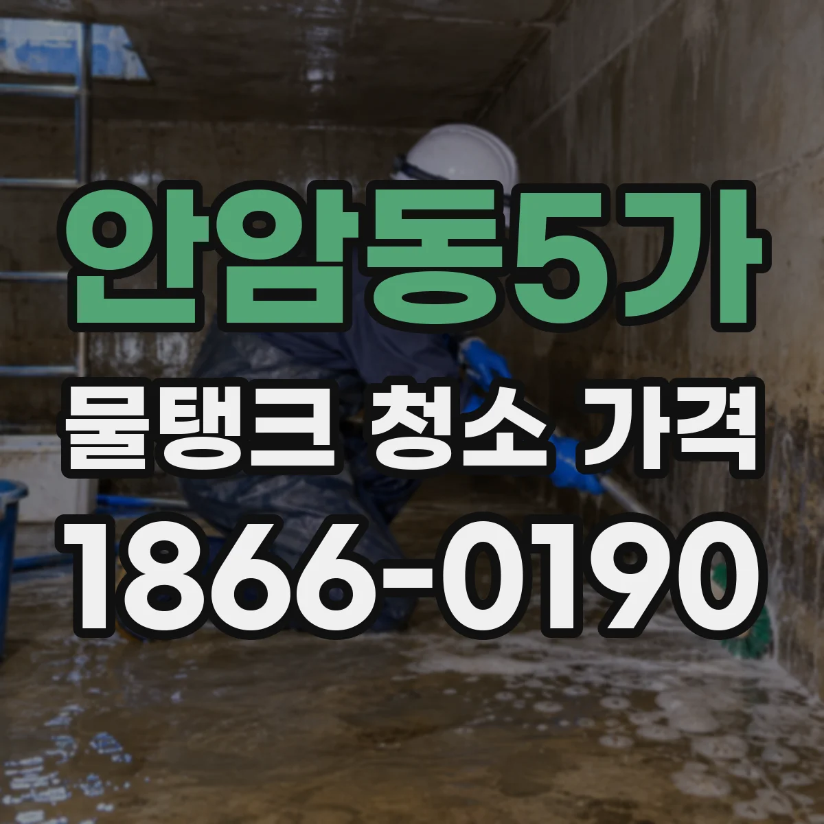 안암동5가 물탱크 청소 가격