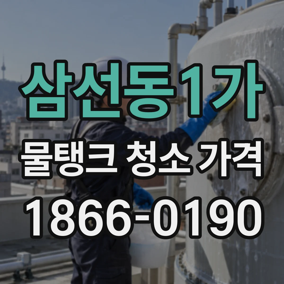 삼선동1가 물탱크 청소 가격