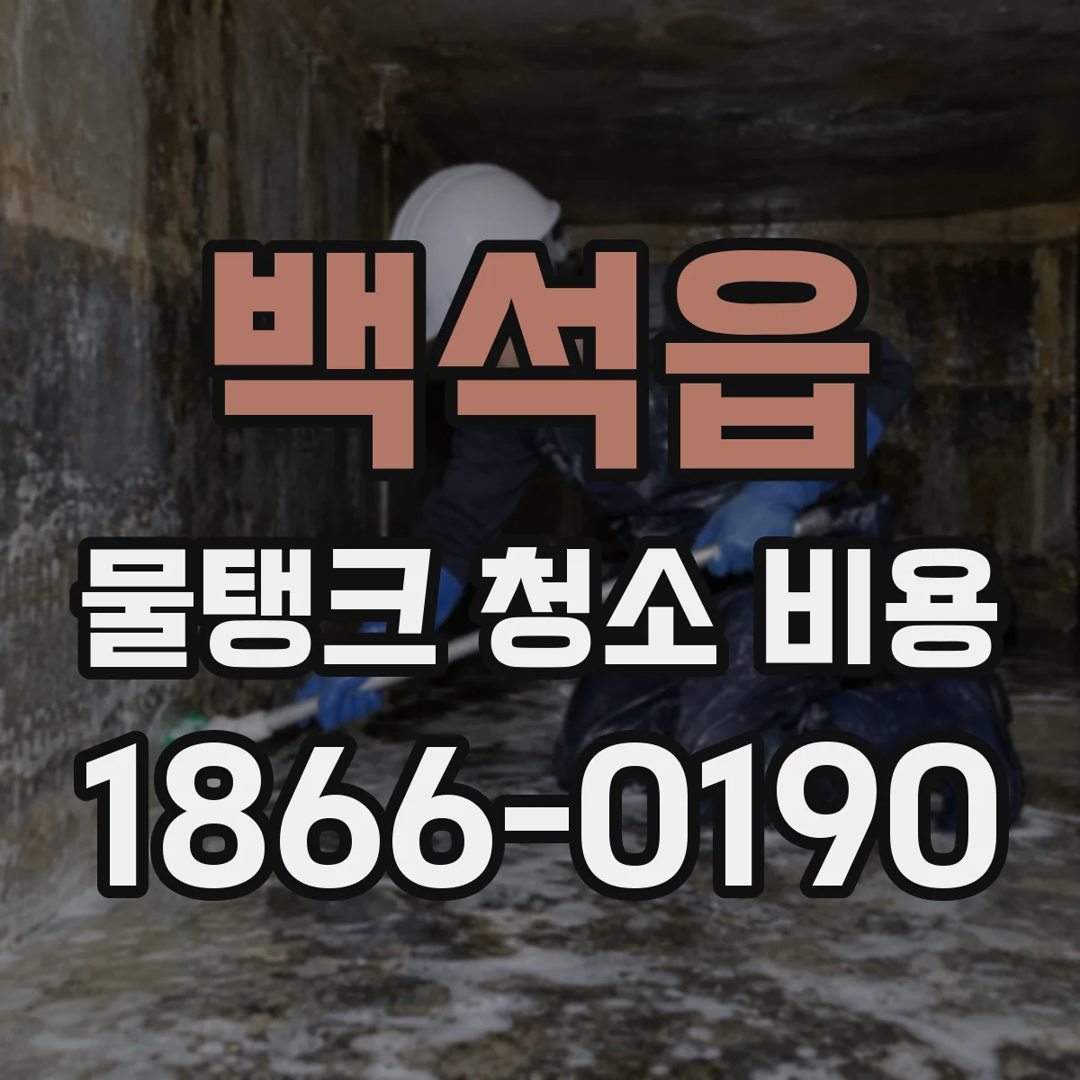 백석읍 물탱크 청소 비용