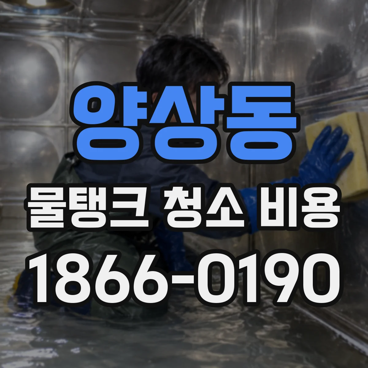 양상동 물탱크 청소 비용