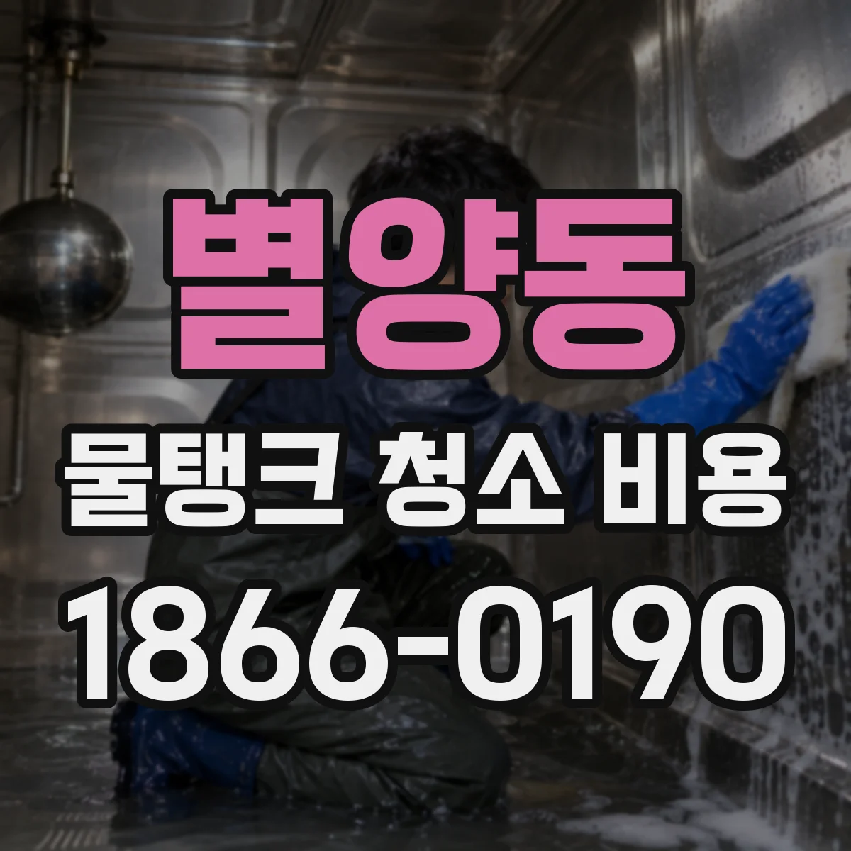 별양동 물탱크 청소 비용