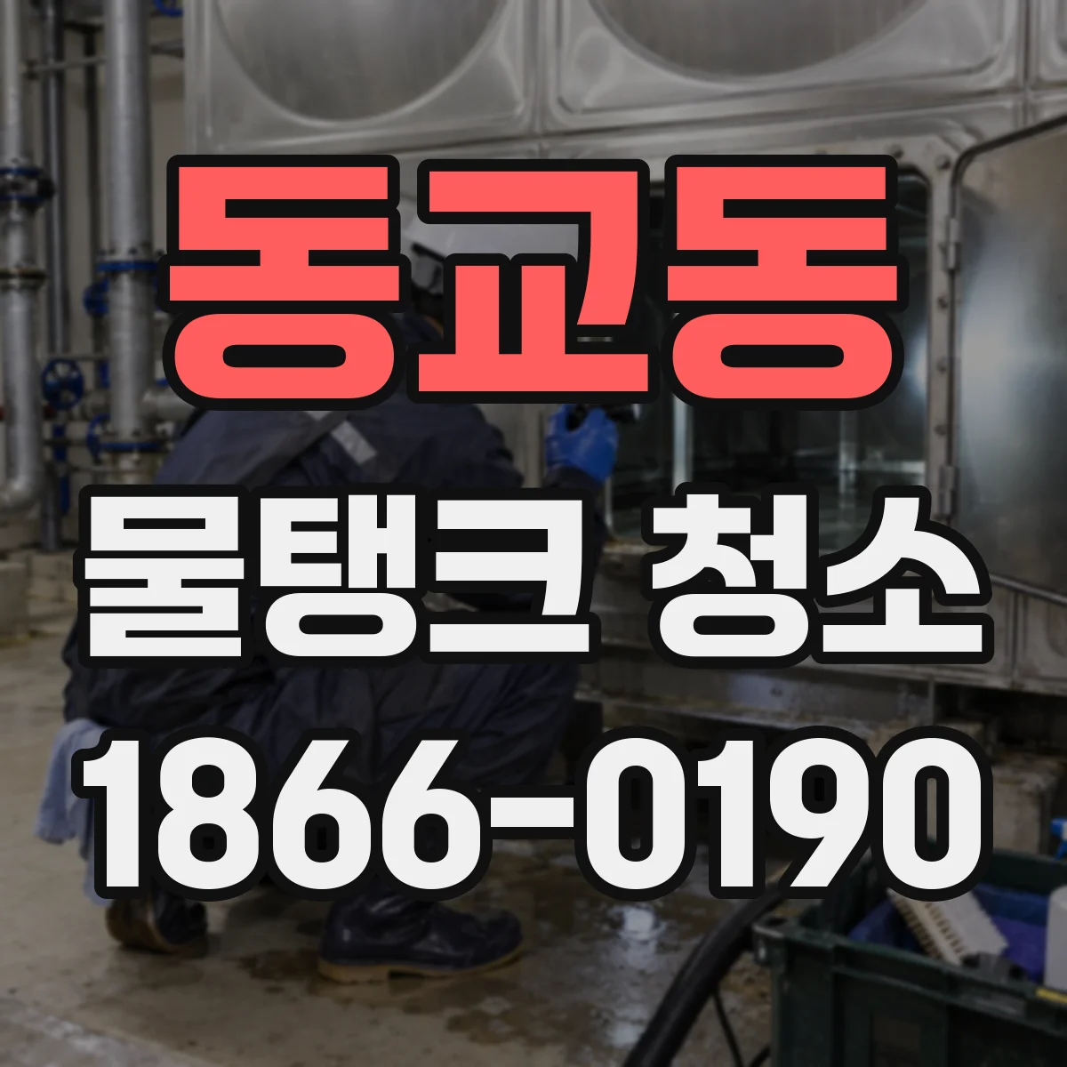동교동 물탱크 청소