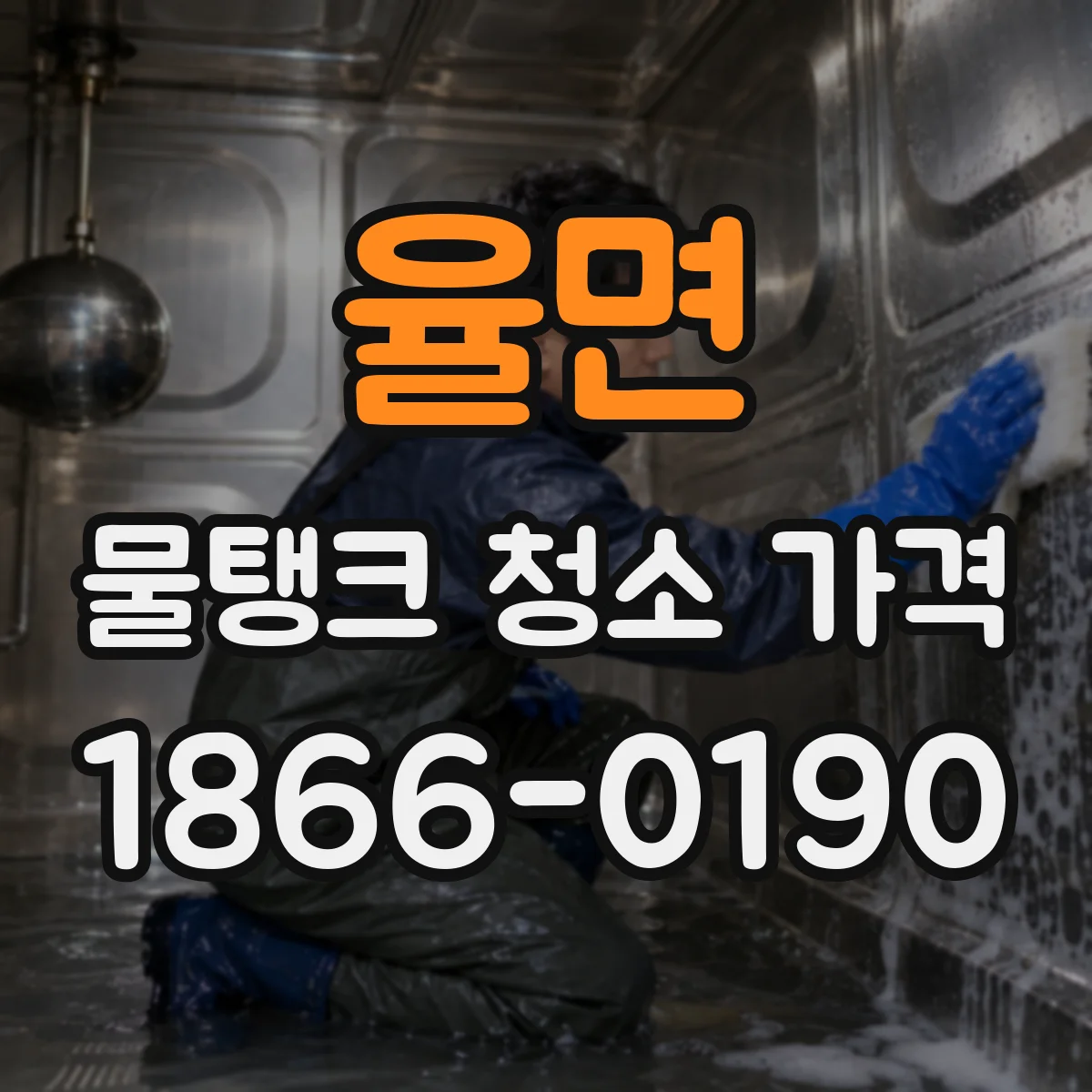 율면 물탱크 청소 가격