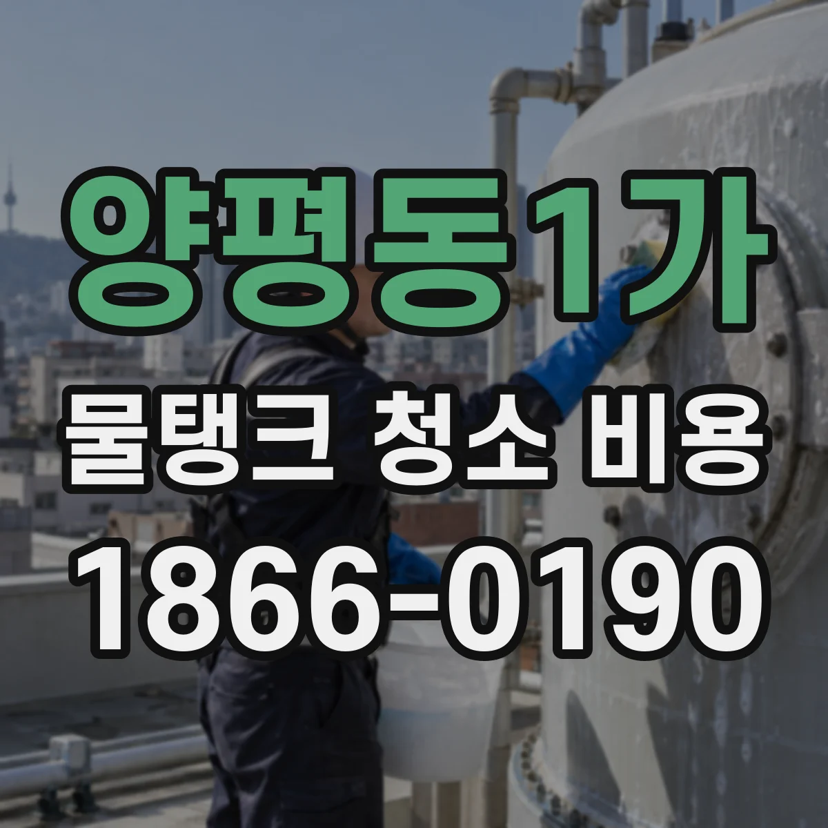 양평동1가 물탱크 청소 비용