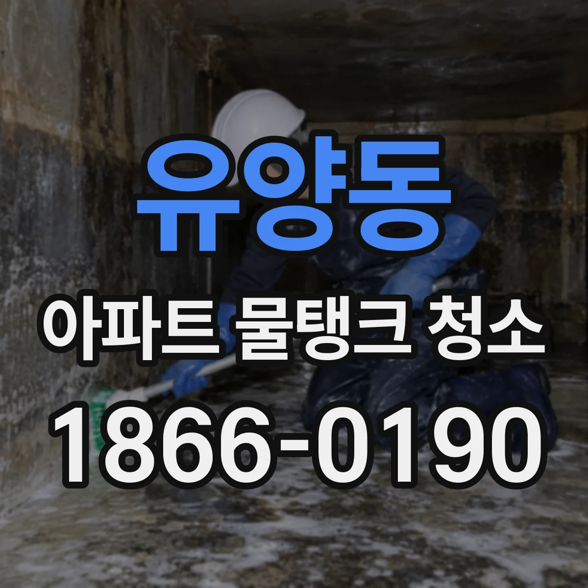 유양동 아파트 물탱크 청소