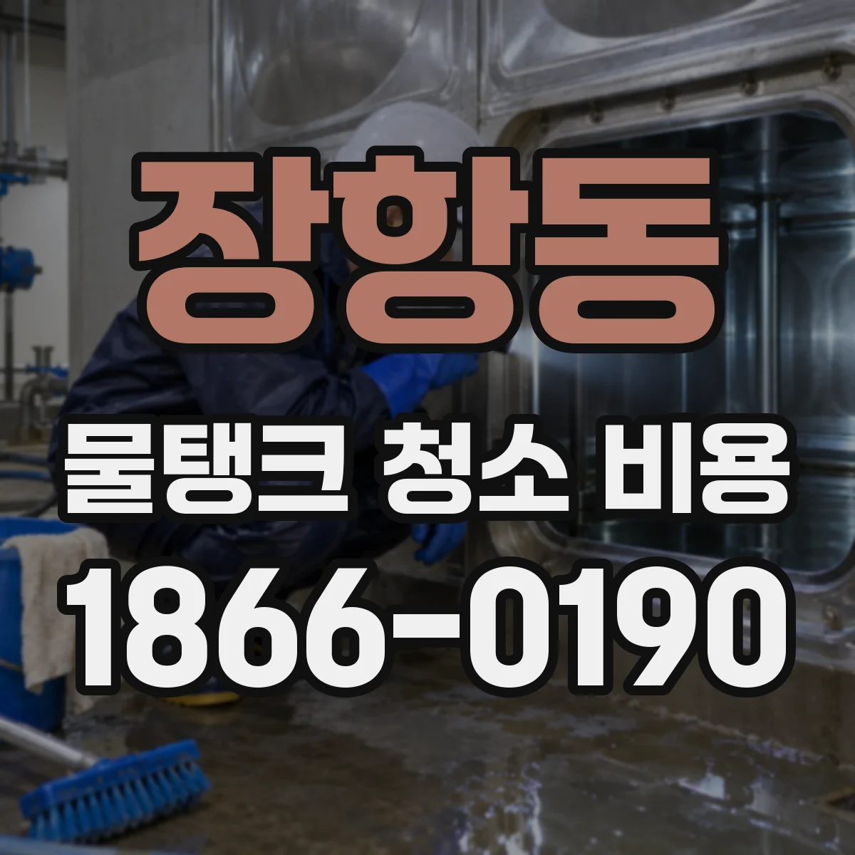 장항동 물탱크 청소 비용