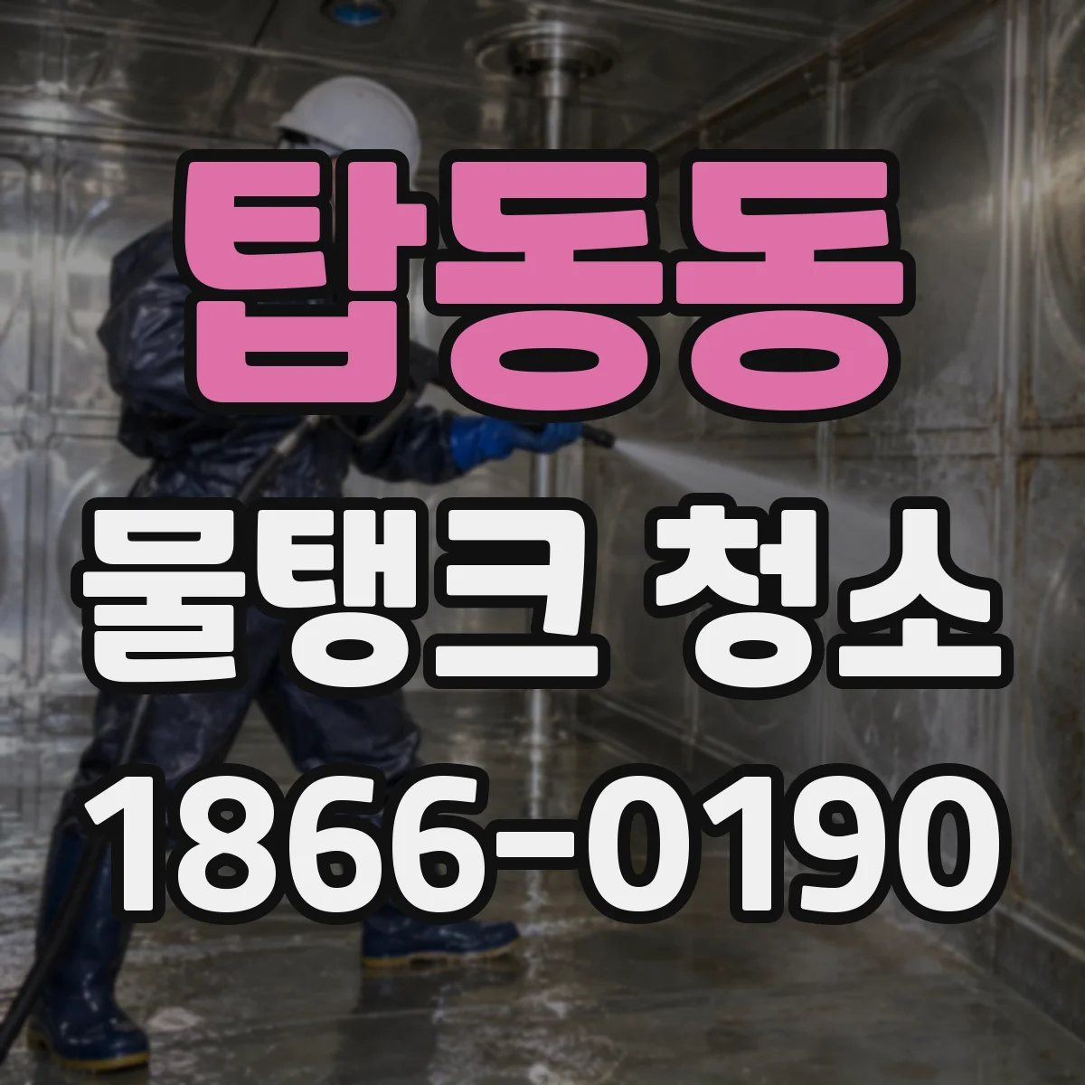 탑동동 물탱크 청소