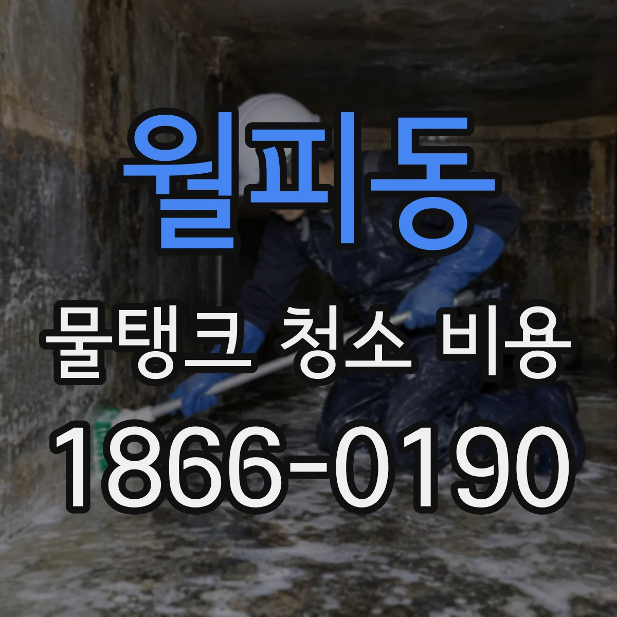 월피동 물탱크 청소 비용