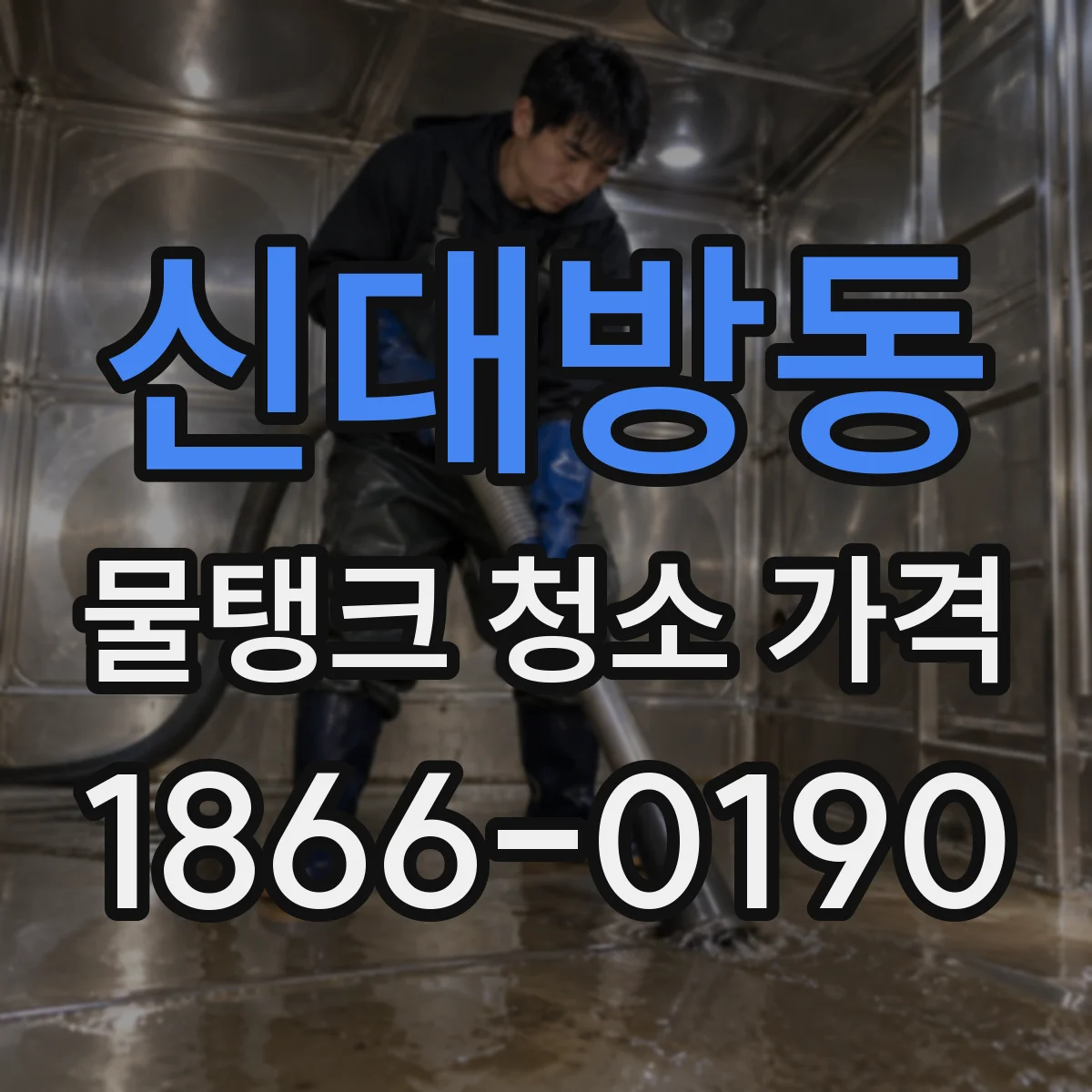 신대방동 물탱크 청소 가격