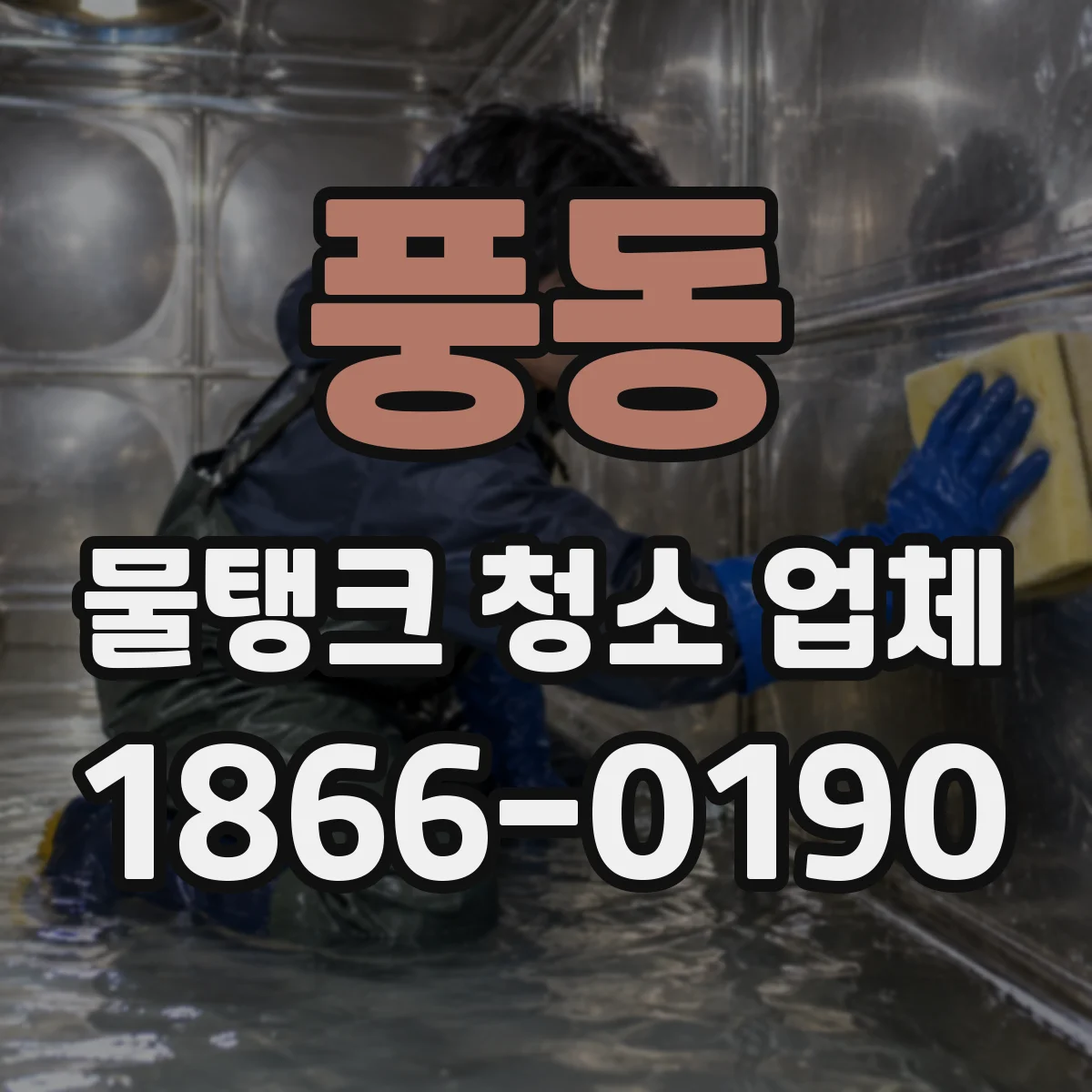 풍동 물탱크 청소 업체