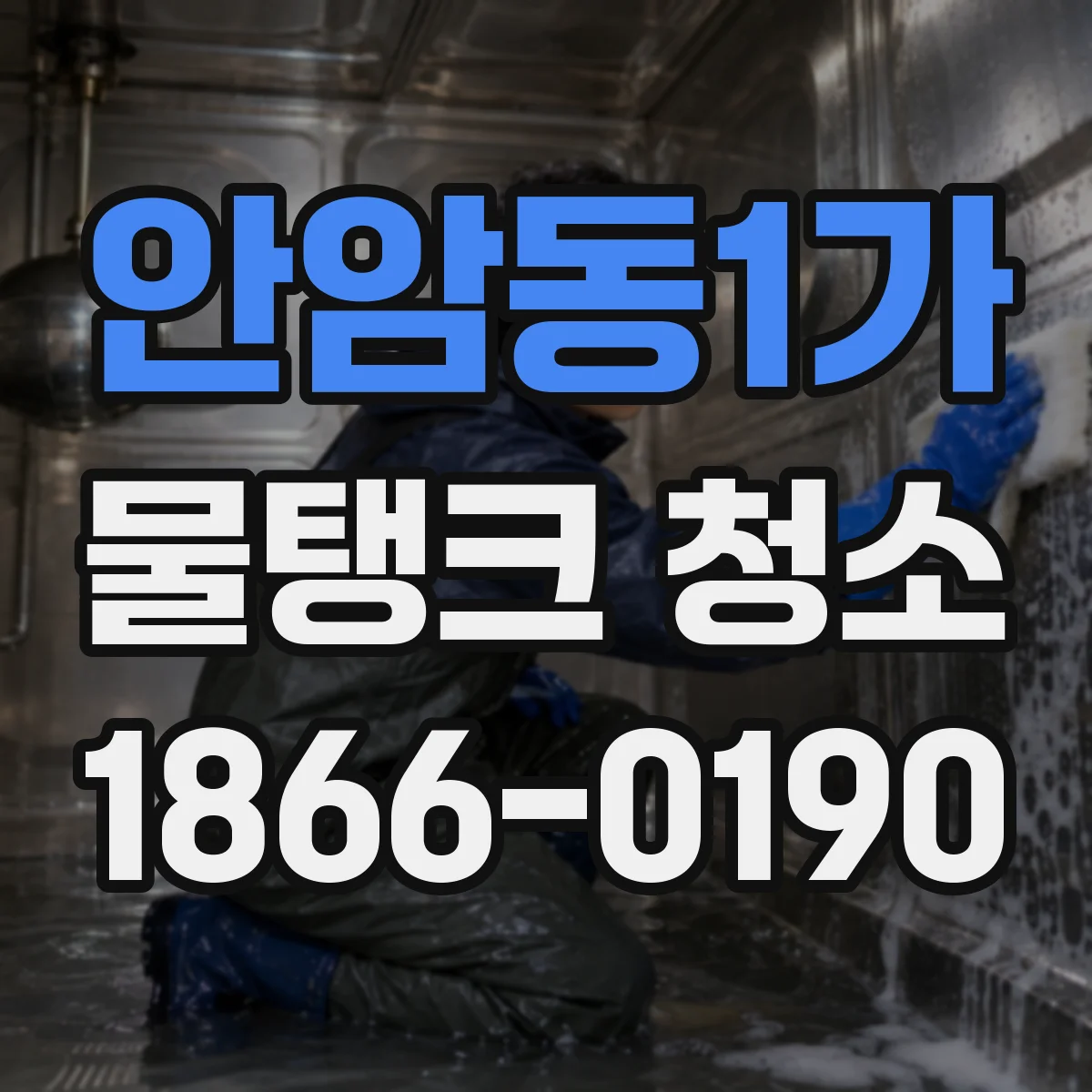 안암동1가 물탱크 청소