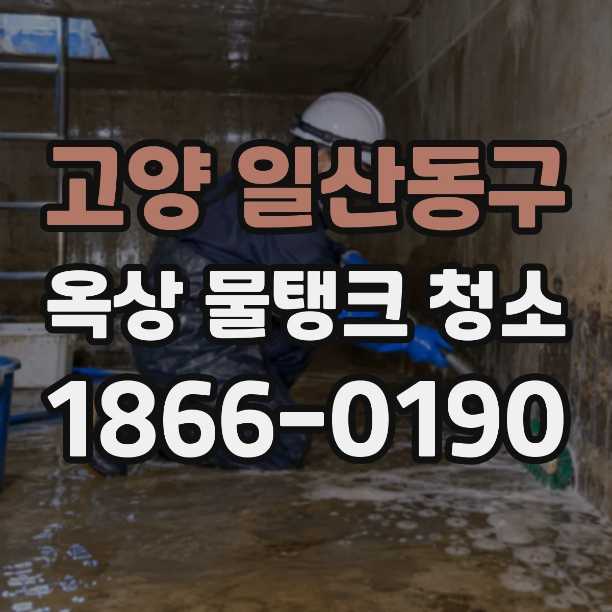 고양 일산동구 옥상 물탱크 청소