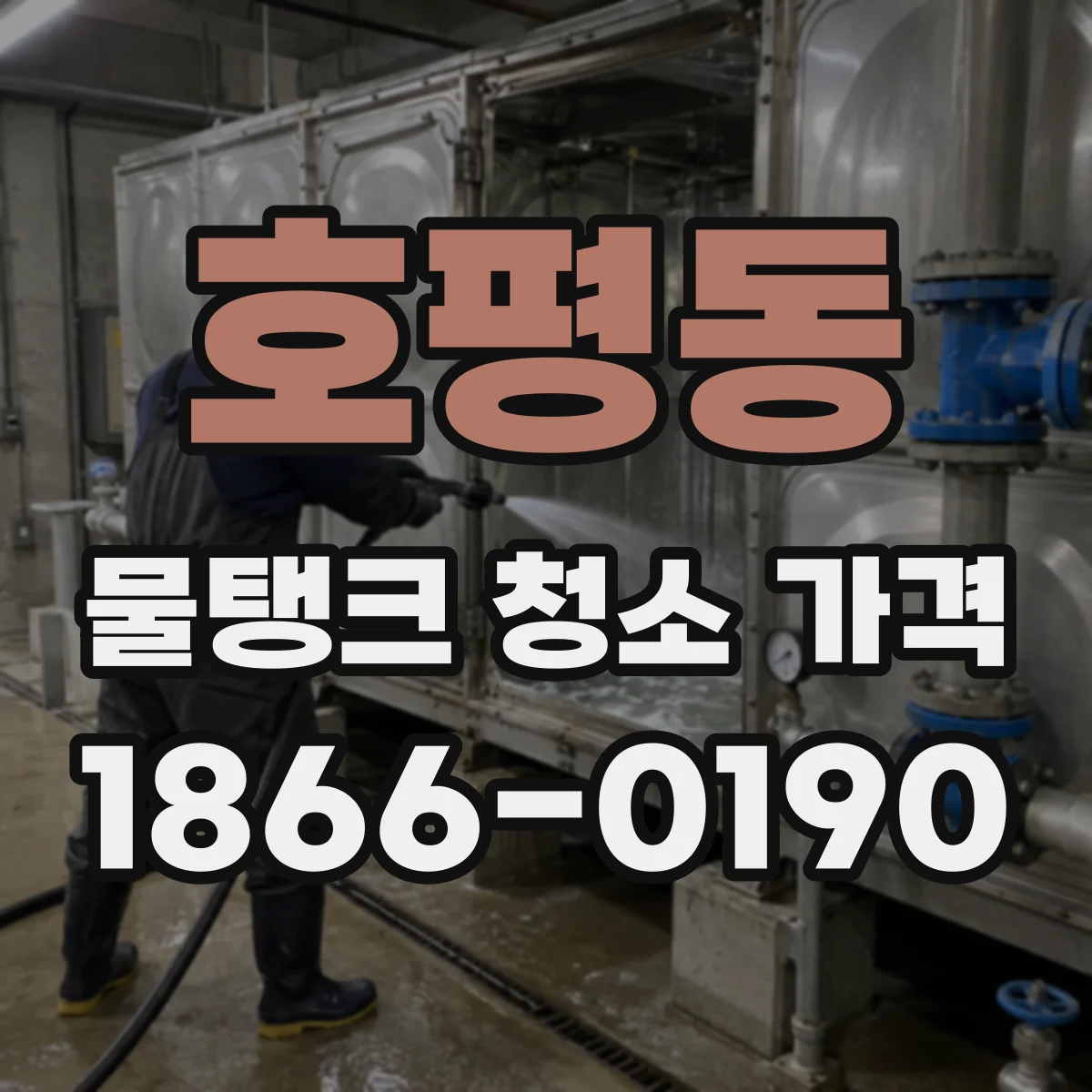 호평동 물탱크 청소 가격