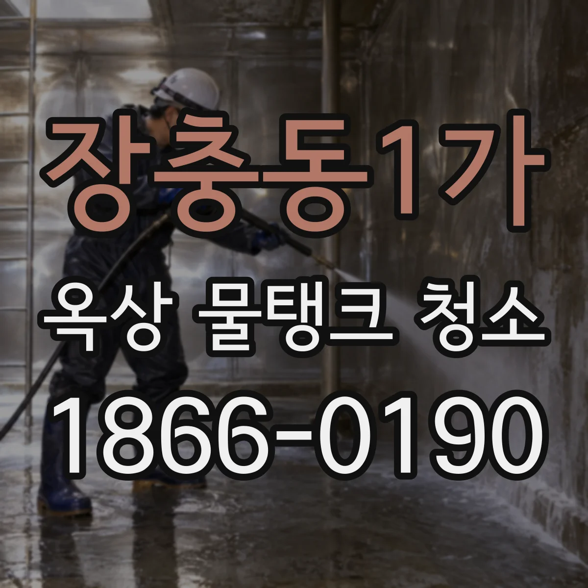 장충동1가 옥상 물탱크 청소