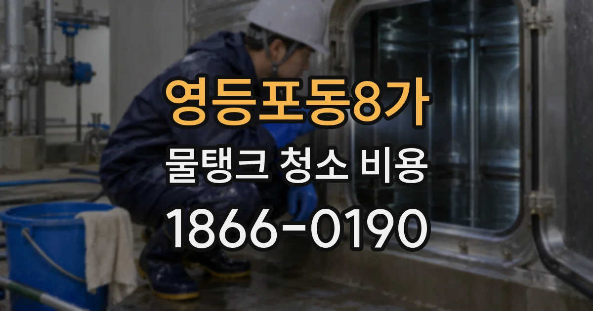영등포동8가 물탱크 청소 비용