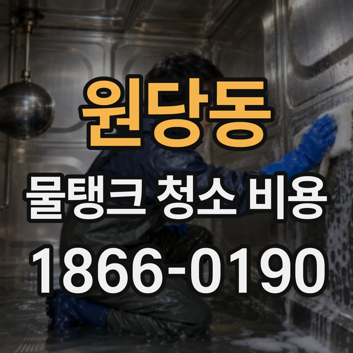 원당동 물탱크 청소 비용