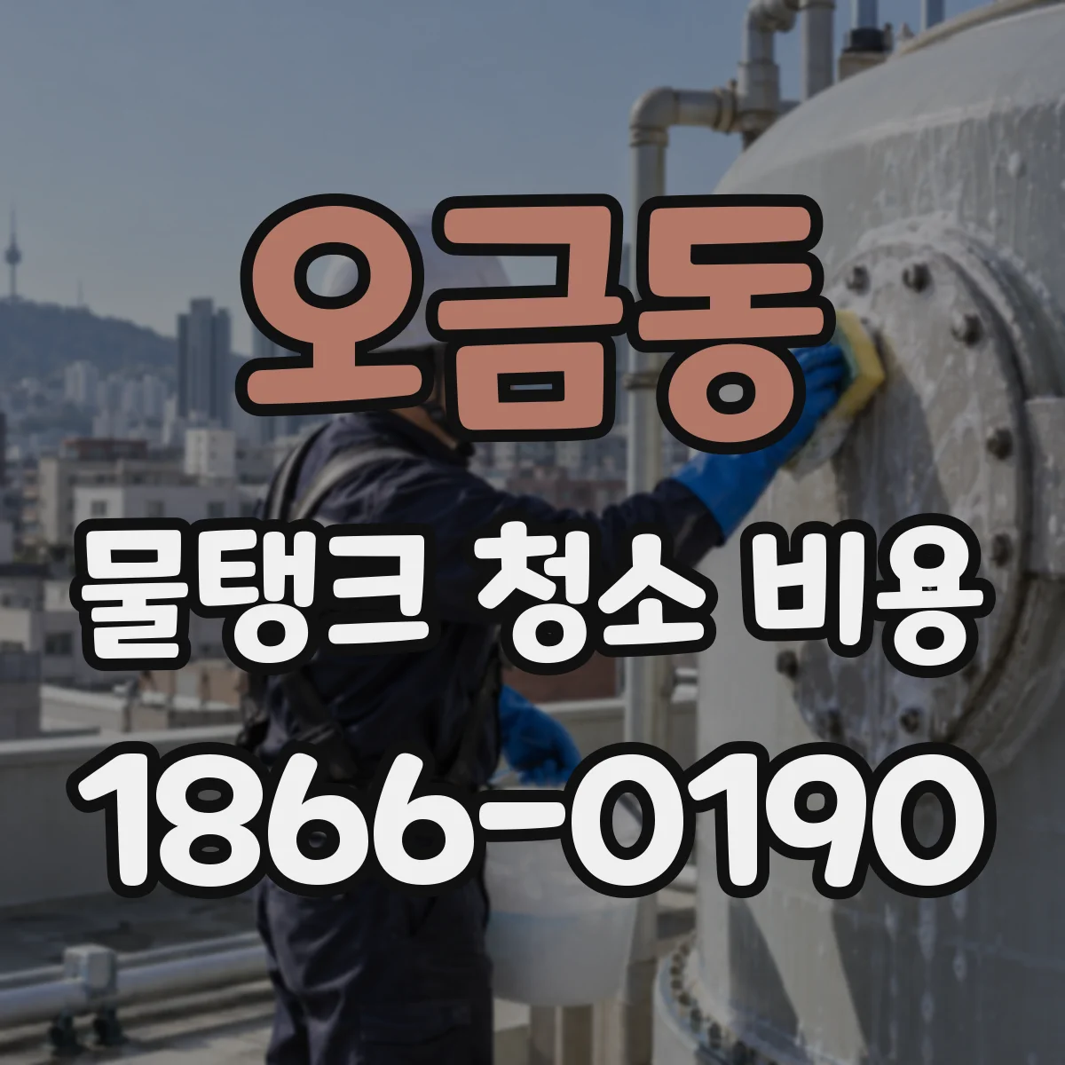 오금동 물탱크 청소 비용