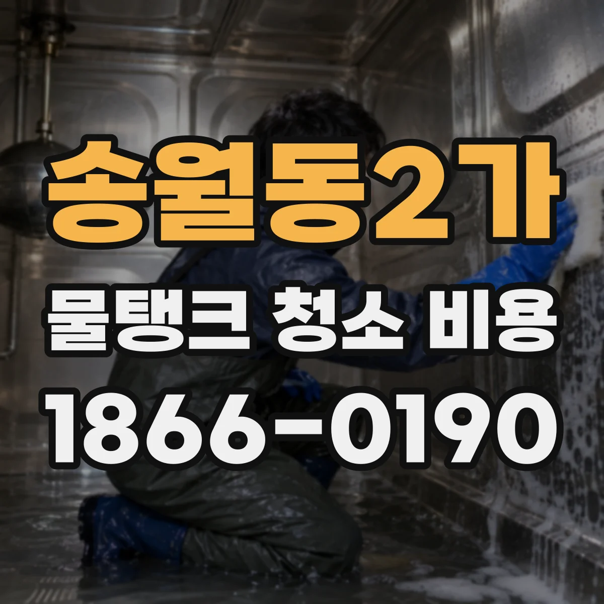 송월동2가 물탱크 청소 비용