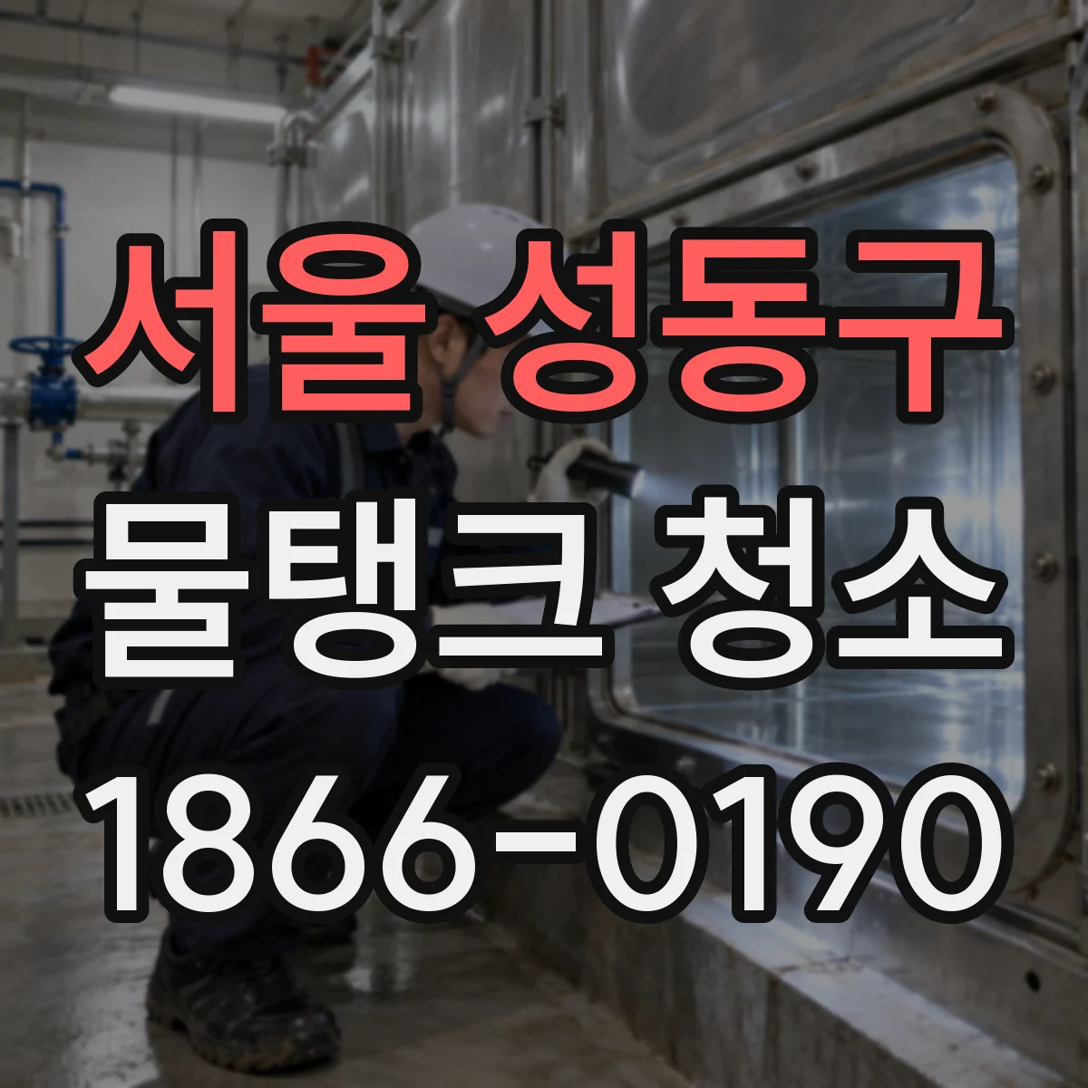 서울 성동구 물탱크 청소