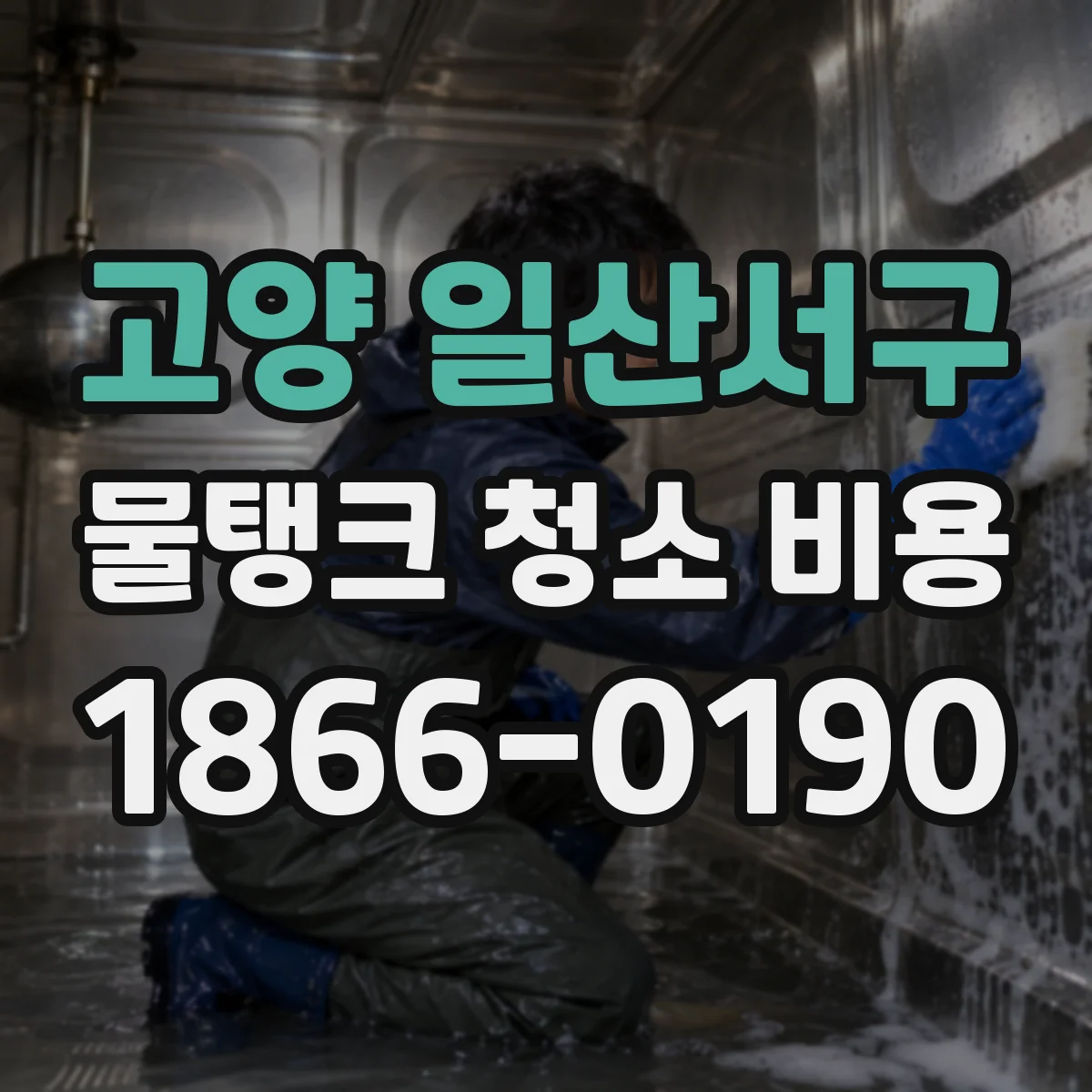고양 일산서구 물탱크 청소 비용