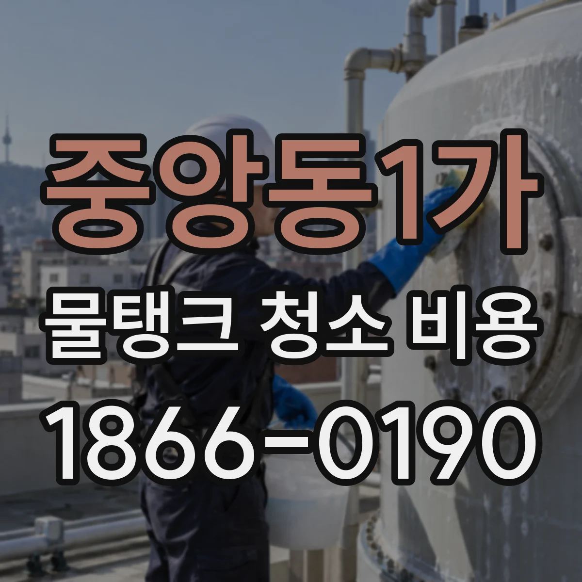 중앙동1가 물탱크 청소 비용