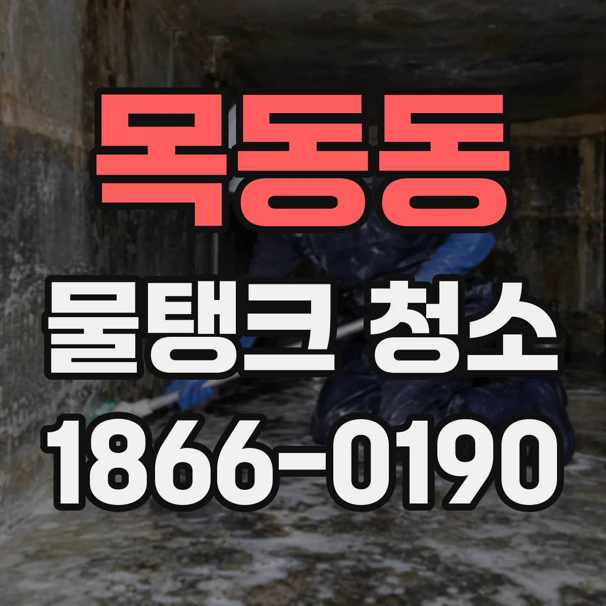 목동동 물탱크 청소