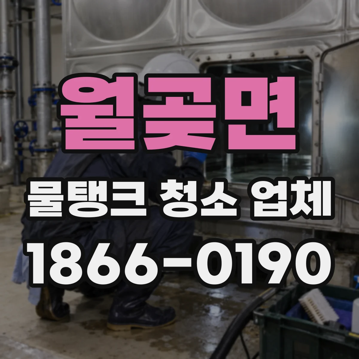 월곶면 물탱크 청소 업체