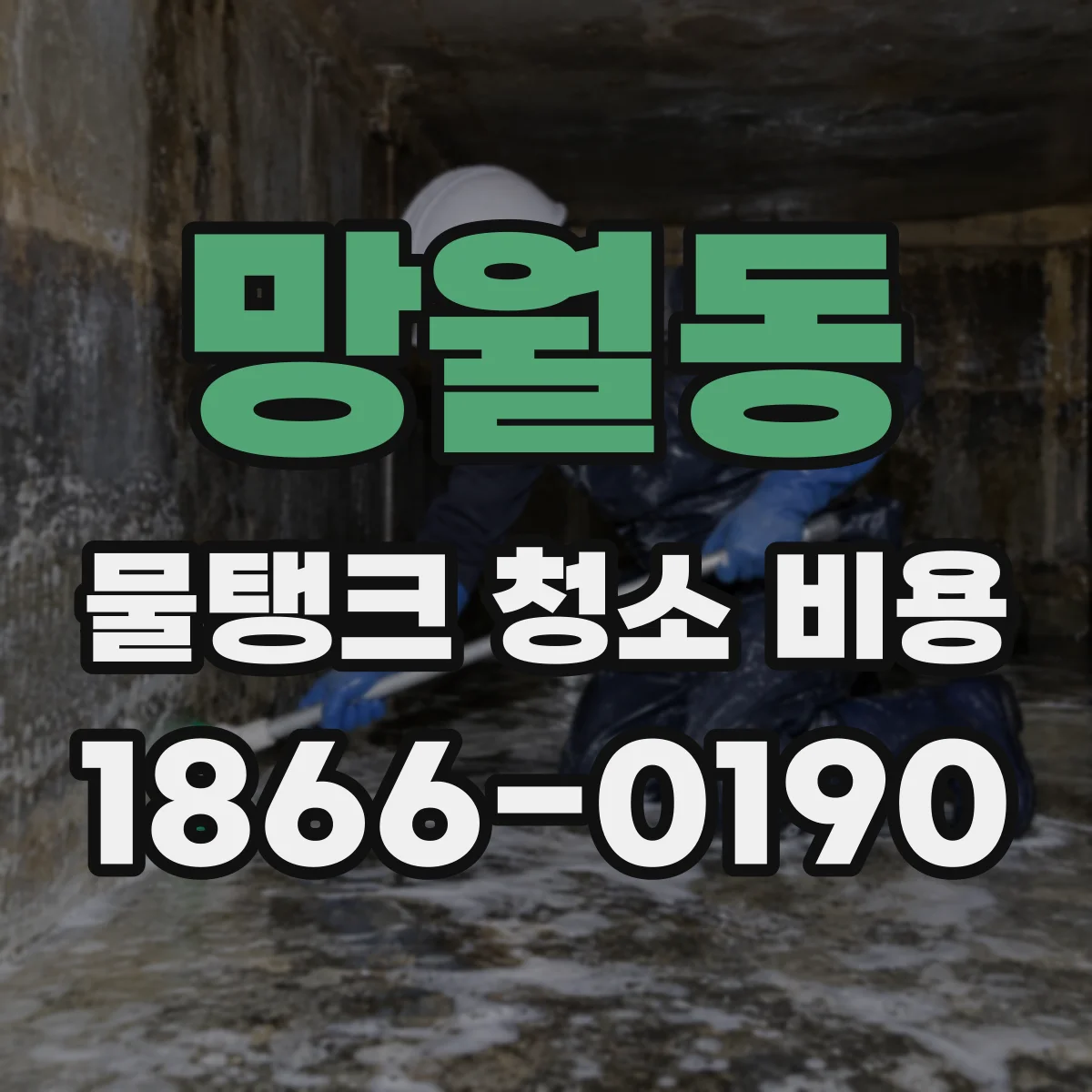 망월동 물탱크 청소 비용