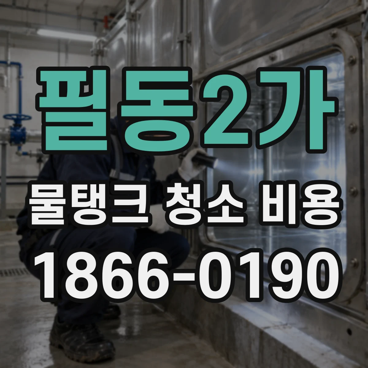 필동2가 물탱크 청소 비용
