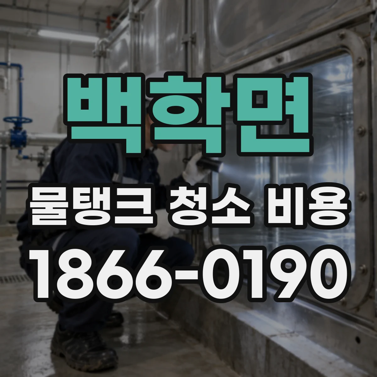 백학면 물탱크 청소 비용
