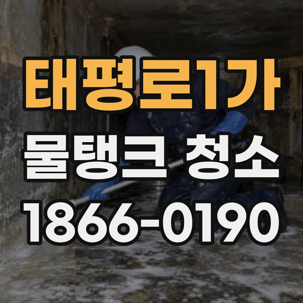 태평로1가 물탱크 청소